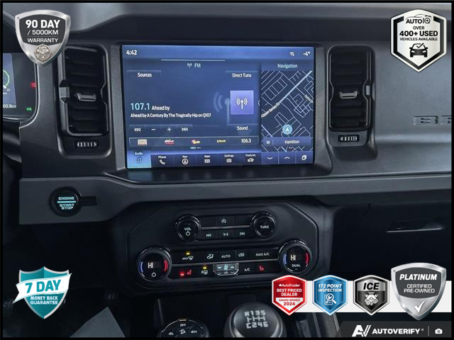 2024 Ford Bronco Big Bend (Stk: A250900) in Hamilton - Image 15 of 21