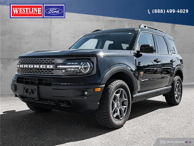 2022 Ford Bronco Sport Badlands (Stk: 1111) in Quesnel - Image 1 of 22