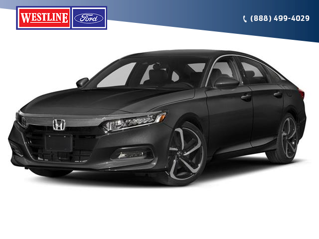 2018 Honda Accord Sport (Stk: 25T020B) in Williams Lake - Image 1 of 11