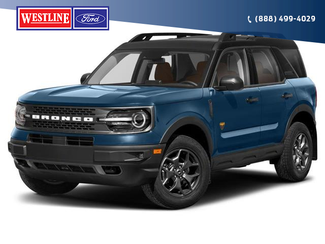 2022 Ford Bronco Sport Badlands (Stk: 3022) in Quesnel - Image 1 of 12