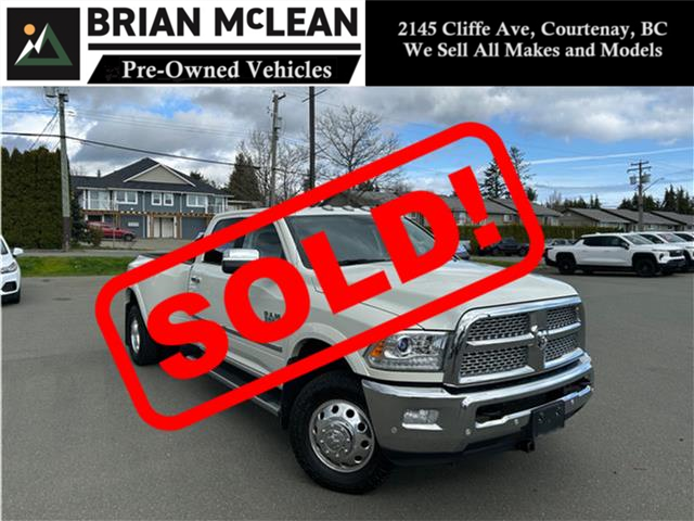 2018 RAM 3500 Laramie (Stk: M1050A-25) in Courtenay - Image 1 of 32