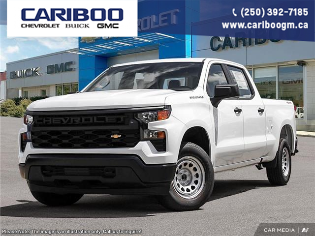 2025 Chevrolet Silverado 1500 Work Truck (Stk: 25T075) in Williams Lake - Image 1 of 26
