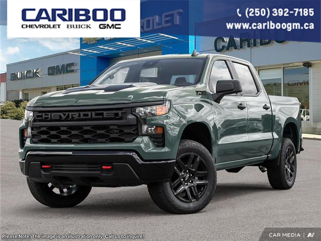 2025 Chevrolet Silverado 1500 Custom Trail Boss (Stk: 25T103) in Williams Lake - Image 1 of 23
