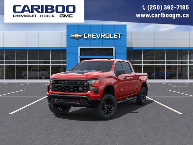 2025 Chevrolet Silverado 1500 Custom Trail Boss (Stk: 25T104) in Williams Lake - Image 1 of 6