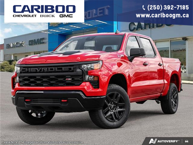 2026 Chevrolet Silverado 1500 Custom Trail Boss (Stk: 26T046) in Williams Lake - Image 1 of 26