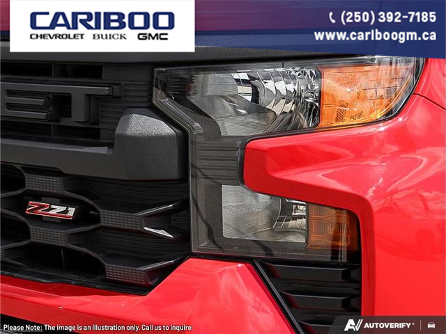 2026 Chevrolet Silverado 1500 Custom Trail Boss (Stk: 26T046) in Williams Lake - Image 10 of 26