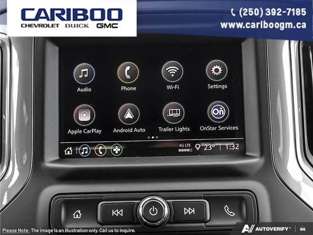 2026 Chevrolet Silverado 1500 Custom Trail Boss (Stk: 26T046) in Williams Lake - Image 18 of 26