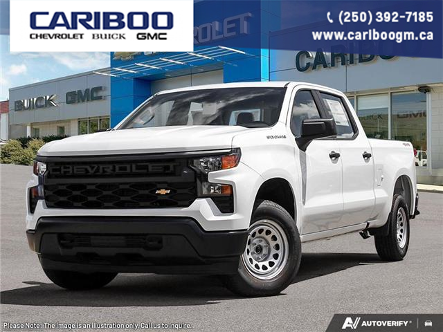 2026 Chevrolet Silverado 1500 Work Truck (Stk: 26T045) in Williams Lake - Image 1 of 26