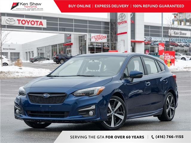 2018 Subaru Impreza Sport-tech (Stk: WI20189A) in Toronto - Image 1 of 27