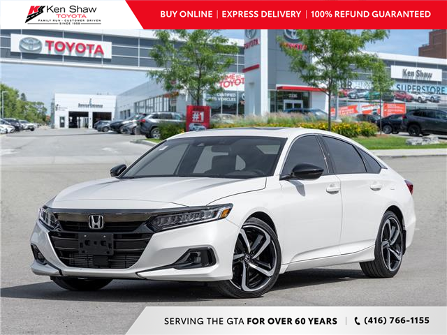 2021 Honda Accord Sport 2.0T (Stk: BI20862A) in Toronto - Image 1 of 26