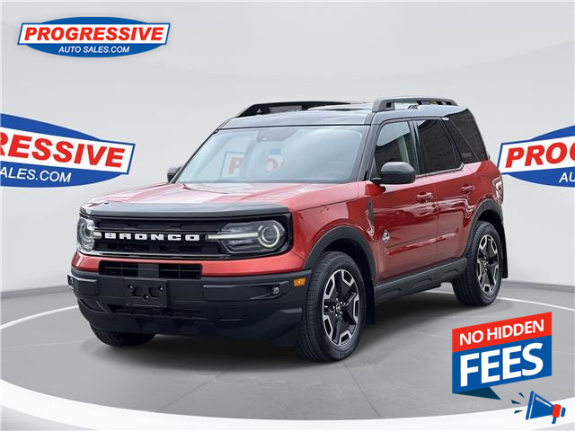 2022 Ford Bronco Sport Outer Banks (Stk: NRD52425) in Sarnia - Image 1 of 25