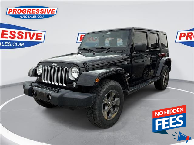 2018 Jeep Wrangler JK Unlimited Sahara (Stk: JL900780T) in Sarnia - Image 1 of 14