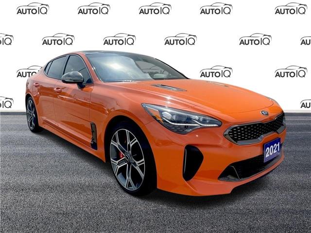 2021 Kia Stinger GT Limited - Neon Orange (Stk: 40-616) in St. Catharines - Image 1 of 22