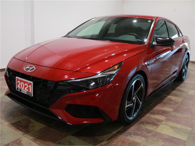 2021 Hyundai Elantra N Line (Stk: 235538) in Kitchener - Image 1 of 25