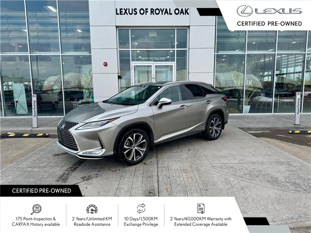 Used 2022 Lexus RX 350 Base LUXURY PACKAGE / ZERO ACCIDENTS / FULL SERVICE RECORDS - Calgary - Lexus of Royal Oak