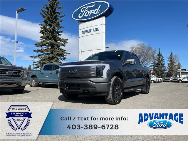 2023 Ford F-150 Lightning Lariat (Stk: 25307) in Calgary - Image 1 of 22