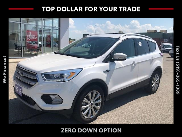 2018 Ford Escape Titanium (Stk: ) in Chatham - Image 1 of 9