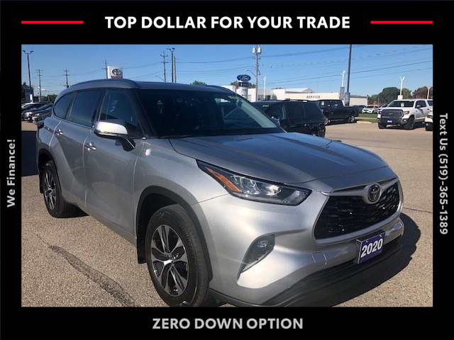 2020 Toyota Highlander XLE (Stk: 44269A) in Chatham - Image 1 of 14