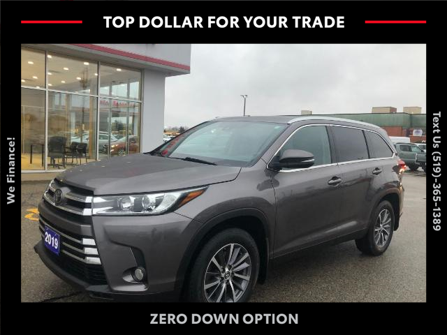 2019 Toyota Highlander XLE (Stk: CP11727) in Chatham - Image 1 of 14