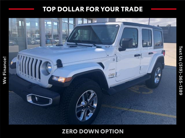2021 Jeep Wrangler Unlimited Sahara (Stk: CP11888) in Chatham - Image 1 of 9