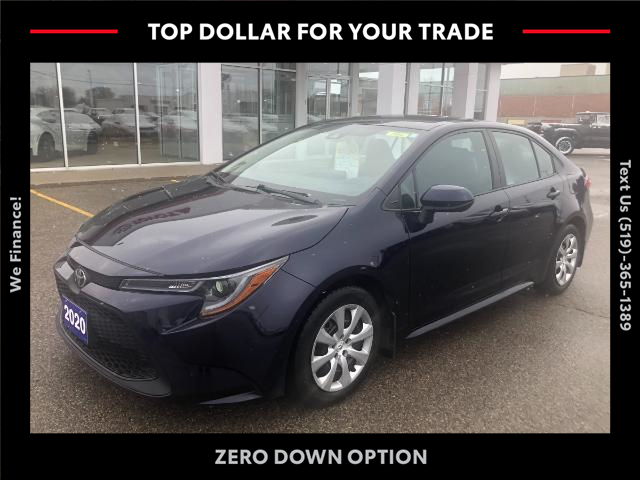 2020 Toyota Corolla LE (Stk: CP11898) in Chatham - Image 1 of 9