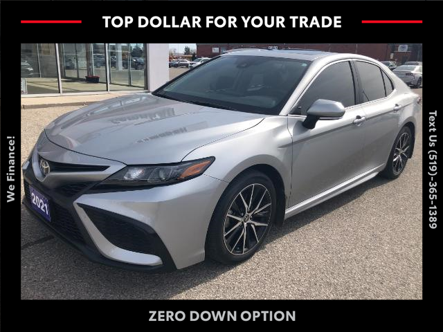 2021 Toyota Camry SE (Stk: 46239A) in Chatham - Image 1 of 11