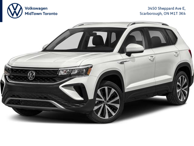 2023 Volkswagen Taos Comfortline 1.5T 7sp at DSG w/ Tip 4M (Stk: 82622OE93237180) in Toronto - Image 1 of 17
