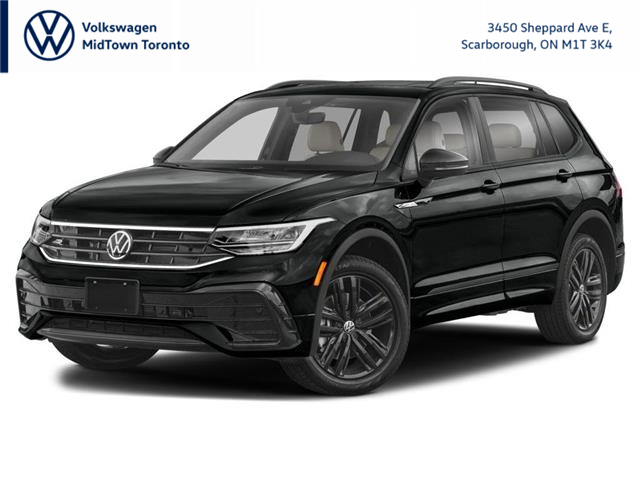 2023 Volkswagen Tiguan Comfortline R-Line Black 2.0T 8sp at w/Tip 4M (Stk: 21623OE93244480) in Toronto - Image 1 of 11