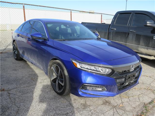 2019 Honda Accord Sport 2.0T 1 owner trade at $30998 for sale in