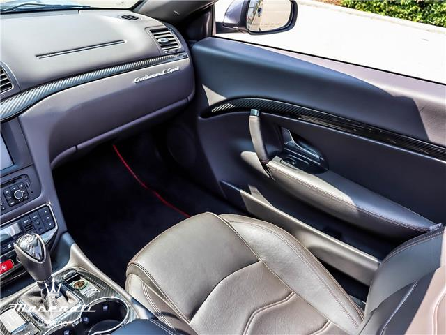 2013 Maserati GranTurismo Sport (Stk: MU0502) in Vaughan - Image 12 of 28