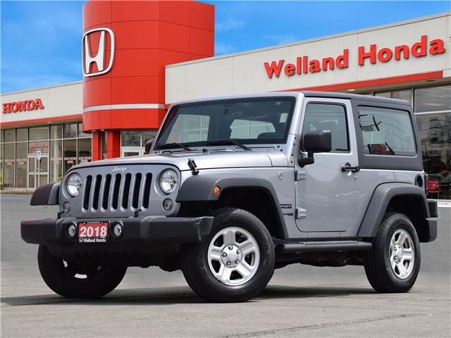2018 Jeep Wrangler JK Sport (Stk: U7329) in Welland - Image 1 of 20
