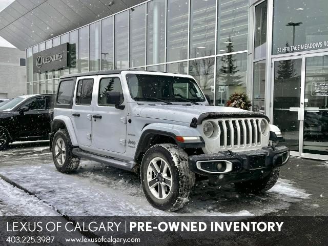 2018 Jeep Wrangler Unlimited Sahara (Stk: 240403A) in Calgary - Image 1 of 25