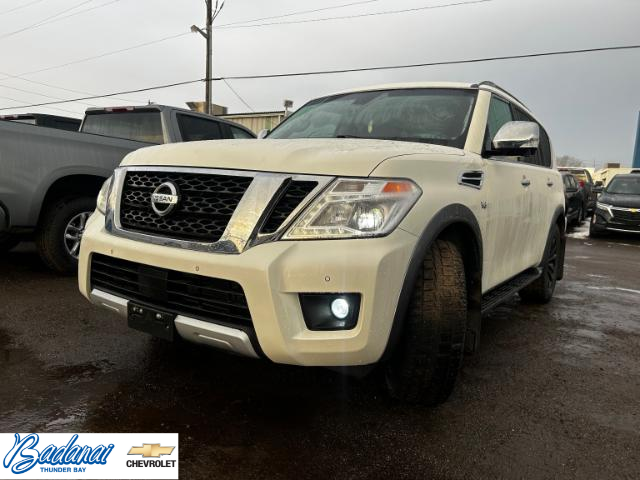 2017 Nissan Armada Platinum (Stk: P349A) in Thunder Bay - Image 1 of 20