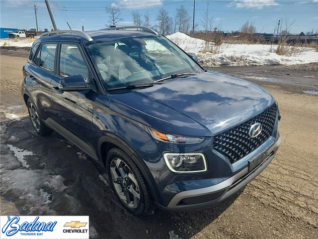 2023 Hyundai Venue Ultimate w/Denim Interior (IVT) (Stk: T353A) in Thunder Bay - Image 2 of 5