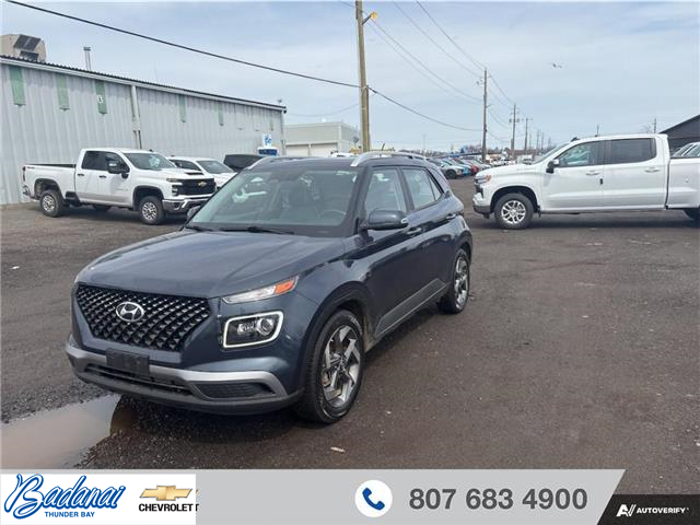 2023 Hyundai Venue Ultimate w/Denim Interior (IVT) (Stk: T353A) in Thunder Bay - Image 1 of 20