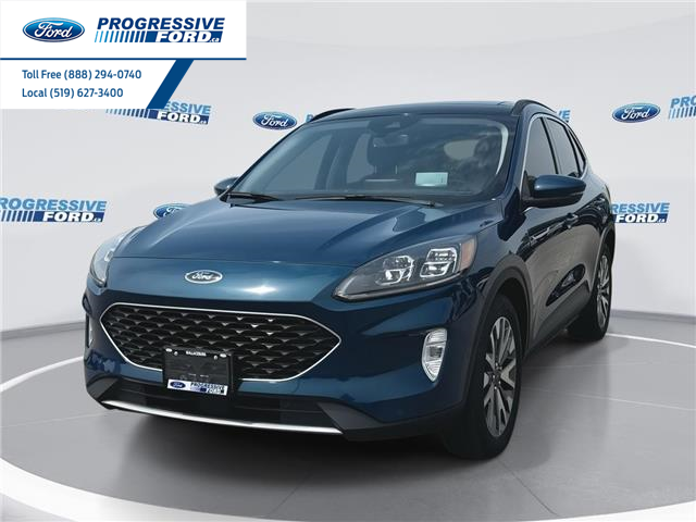 2020 Ford Escape Titanium Hybrid (Stk: LUB46351T) in Wallaceburg - Image 1 of 26
