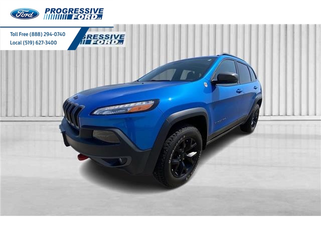 2018 Jeep Cherokee Trailhawk (Stk: JD546053) in Wallaceburg - Image 1 of 25
