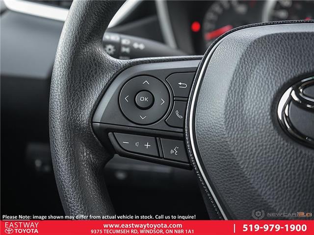 2020 Toyota Corolla Hatchback Base Hatchback CVT At 26621 For Sale In Windsor Eastway Toyota