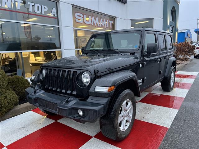 2019 Jeep Wrangler Unlimited Sport (Stk: S3018A) in Fredericton - Image 1 of 7