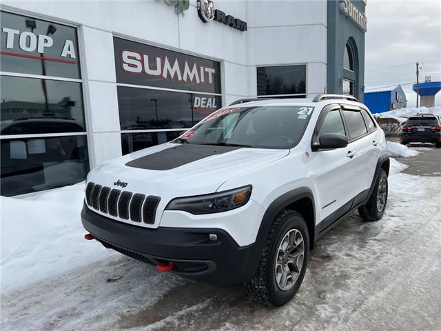 2021 Jeep Cherokee Trailhawk (Stk: S3028A) in Fredericton - Image 1 of 15