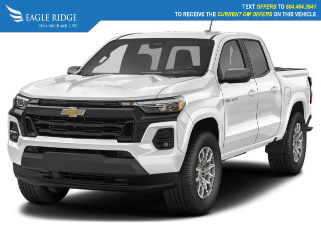New 2024 Chevrolet Colorado WT Automatic stop/start, Automatic emergency break, Lane keep assist with lane departure warning, 11'' colour LED display, HD rear vision Camera - Coquitlam - Eagle Ridge Chevrolet Buick GMC