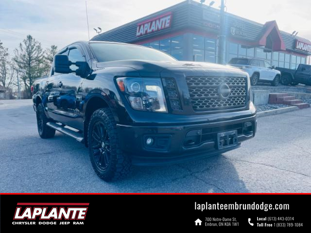 2018 Nissan Titan SL Midnight Edition (Stk: 24013A) in Embrun - Image 1 of 20