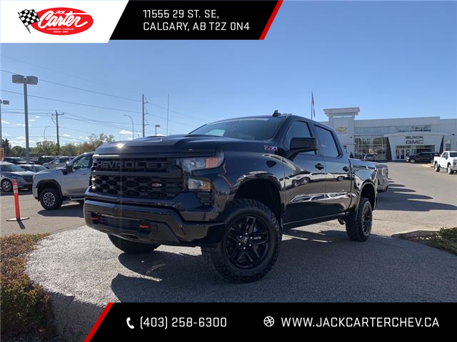 2022 Chevrolet Silverado 1500 Custom Trail Boss (Stk: NG663148) in Calgary - Image 1 of 26