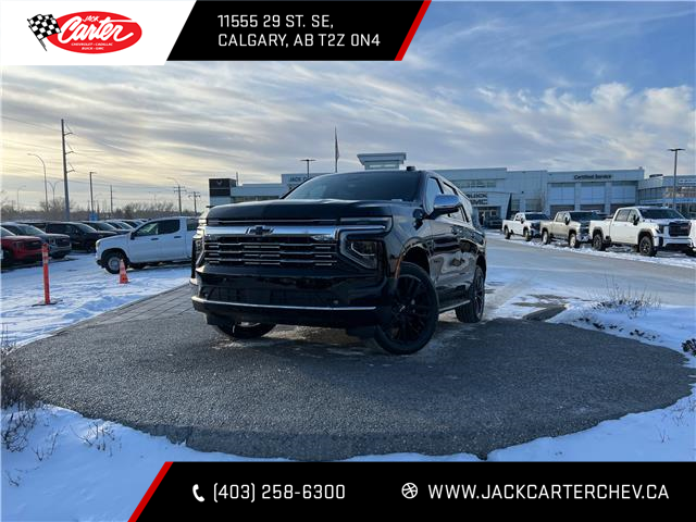 2025 Chevrolet Tahoe Premier (Stk: SR183363) in Calgary - Image 1 of 23