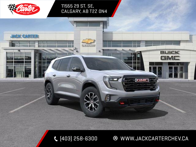 2025 GMC Acadia AT4 (Stk: SJ251013) in Calgary - Image 1 of 24