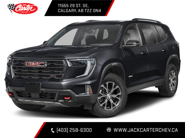 2025 GMC Acadia AT4 (Stk: SJ269170) in Calgary - Image 1 of 12