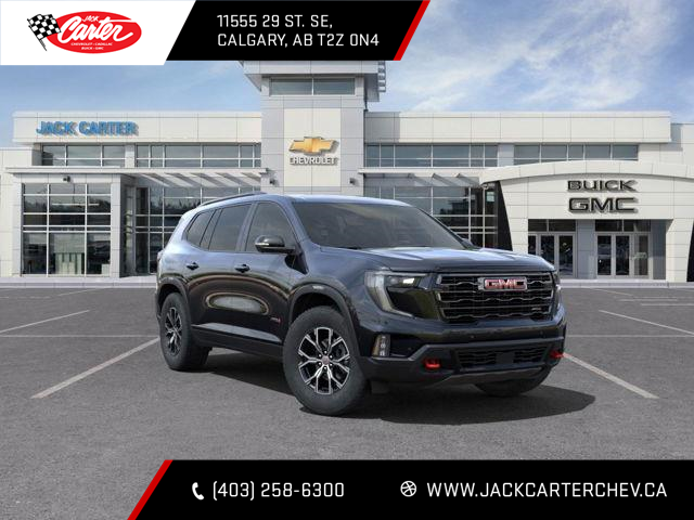 2025 GMC Acadia AT4 (Stk: SJ269170) in Calgary - Image 1 of 24