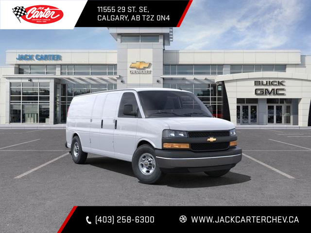 2025 Chevrolet Express 3500 Work Van (Stk: S1215011) in Calgary - Image 1 of 24