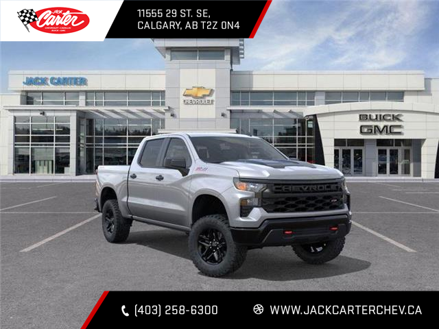 2026 Chevrolet Silverado 1500 Custom Trail Boss (Stk: TG179625) in Calgary - Image 1 of 24