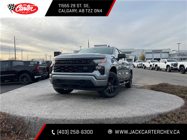 2026 Chevrolet Silverado 1500 Custom (Stk: TG163852) in Calgary - Image 1 of 20